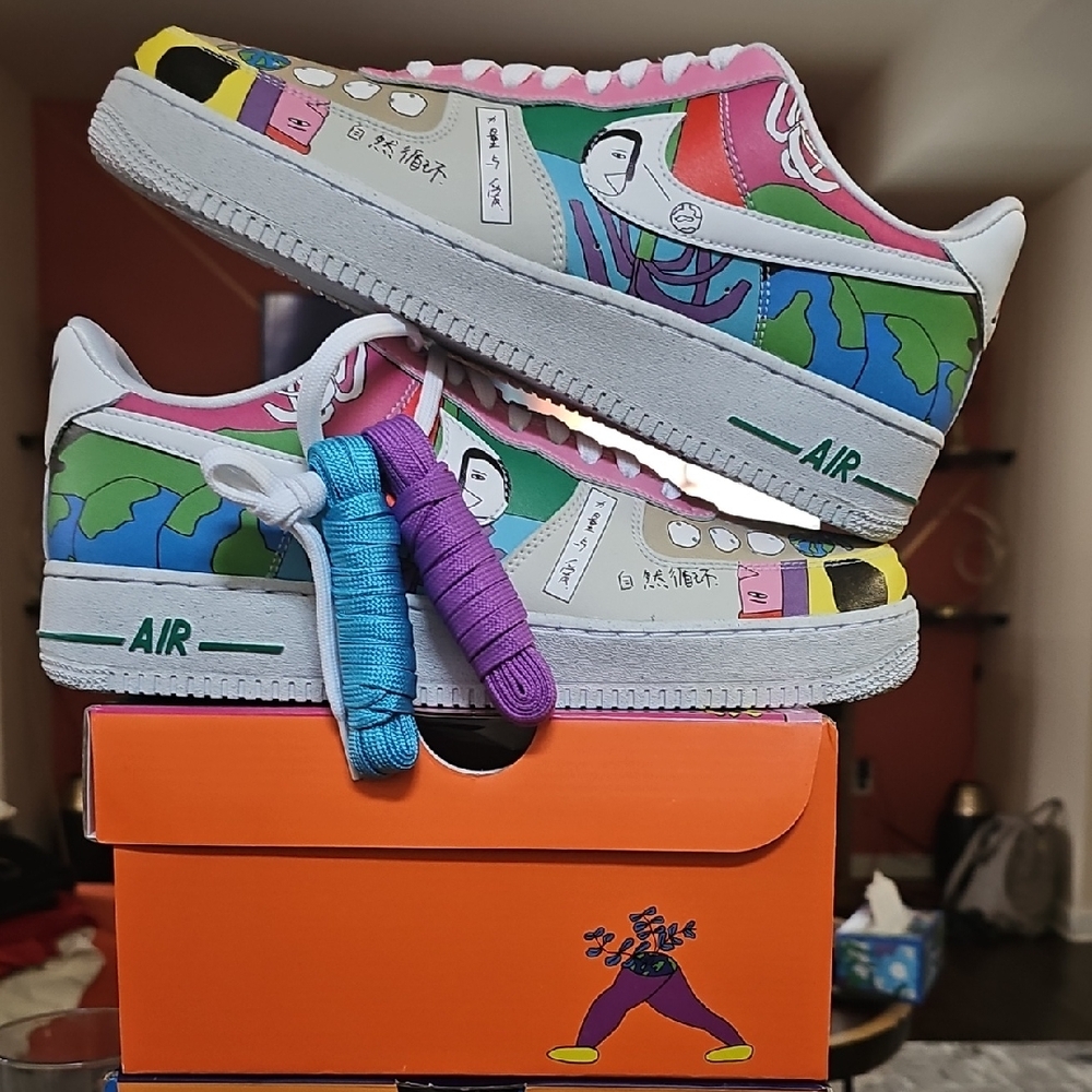 Nike AF1 Flyleather RUOHAN WANG